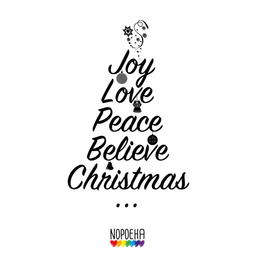 Joy Love Peace Believe Christmas Joy 