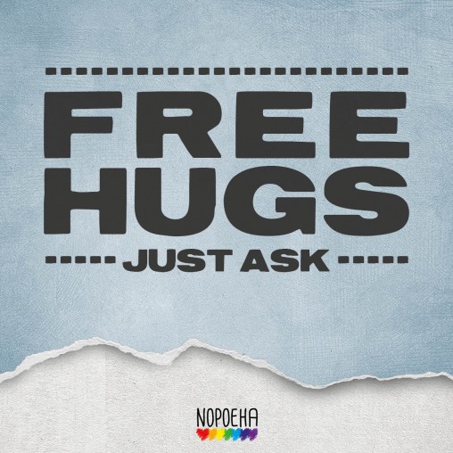 Free hugs international hug day