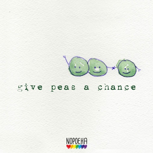 give peas a chance