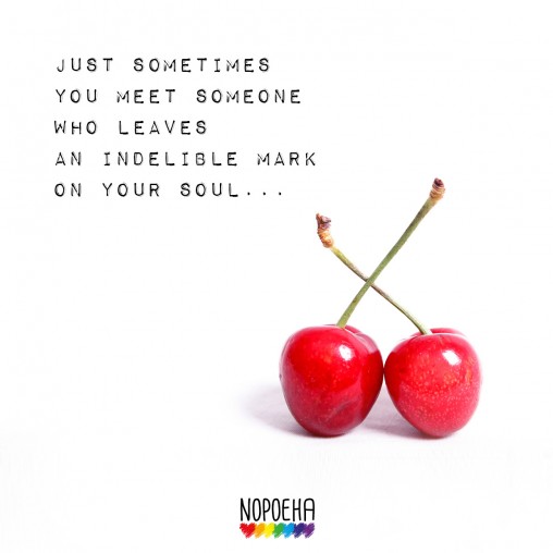 just sometimes you meet someone